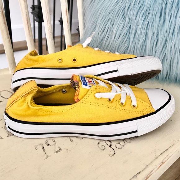Converse, All Star, Shoreline, Yellow, Slip On, Sneakers, NEW, Size 8 - Picture 5 of 14